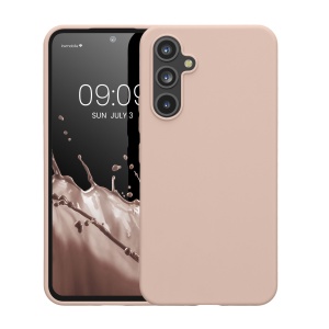 Husa Kwmobile pentru Samsung Galaxy A54 5G, Crem, Silicon, 60796.225 - Img 2
