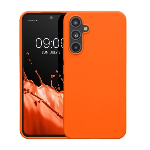 Husa Kwmobile pentru Samsung Galaxy A54 5G, Portocaliu, Silicon, KWM000018FR031C - Img 2