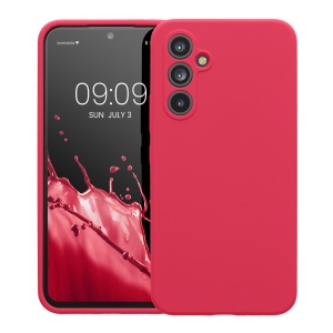 Husa Kwmobile pentru Samsung Galaxy A54 5G, Rosu, Silicon, 60795.238 - Img 2