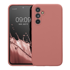 Husa Kwmobile pentru Samsung Galaxy A54 5G, Roz, Silicon, KWM000018FQ056C - Img 2