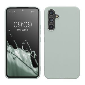 Husa Kwmobile pentru Samsung Galaxy A54 5G, Verde deschis, Silicon, 60796.2 - Img 1