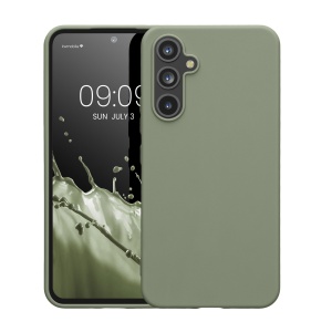 Husa Kwmobile pentru Samsung Galaxy A54 5G, Verde deschis, Silicon, 60796.172 - Img 2