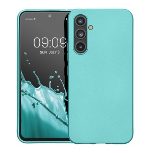 Husa Kwmobile pentru Samsung Galaxy A54 5G, Verde deschis, Silicon, 60797.231 - Img 2