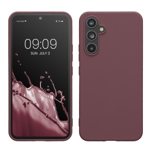 Husa Kwmobile pentru Samsung Galaxy A54 5G, Visiniu, Silicon, KWM000018FR033C - Img 1