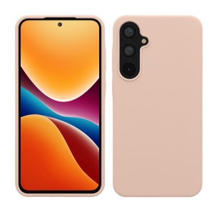 Husa Kwmobile pentru Samsung Galaxy A55, Crem, Silicon, KWM000021ME019C - Img 1