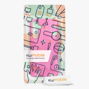 Husa Kwmobile pentru Samsung Galaxy A55, Roz, Silicon, KWM000021MI007C - Img 7