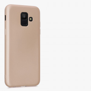 Husa Kwmobile pentru Samsung Galaxy A6 (2018), Silicon, Auriu, 46374.66 - Img 8