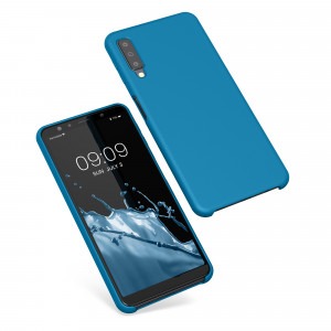 Husa Kwmobile pentru Samsung Galaxy A7 (2018), Silicon, Albastru, 47730.224 - Img 2