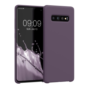 Husa Kwmobile pentru Samsung Galaxy S10 Plus, Mov inchis, Silicon, KWM0000105N047C - Img 1