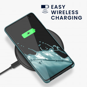 Husa Kwmobile pentru Samsung Galaxy S10 Plus, Verde, Silicon, 49028.206 - Img 7