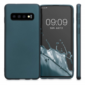 Husa Kwmobile pentru Samsung Galaxy S10, Silicon, Verde, 47452.14 - Img 2