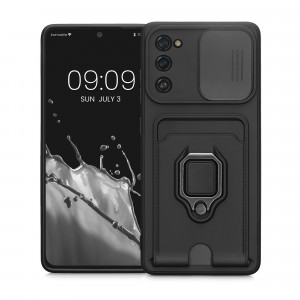 Husa Kwmobile pentru Samsung Galaxy S20 FE, Silicon, Negru, 58569.01 - Img 2