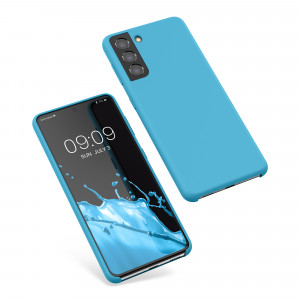 Husa Kwmobile pentru Samsung Galaxy S21, Albastru, Silicon, 54056.23 - Img 2