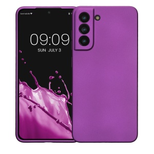 Husa Kwmobile pentru Samsung Galaxy S21 FE, Violet, Silicon, 55485.24 - Img 2