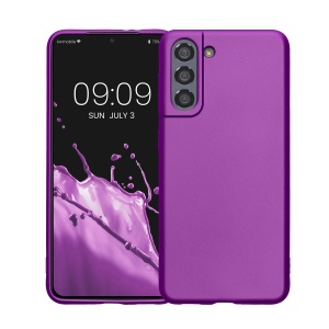 Husa Kwmobile pentru Samsung Galaxy S21, Violet, Silicon, 54057.24 - Img 2