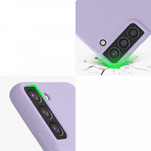 Husa kwmobile pentru Samsung Galaxy S22 Plus, Silicon, Mov, 56761.108 - Img 8