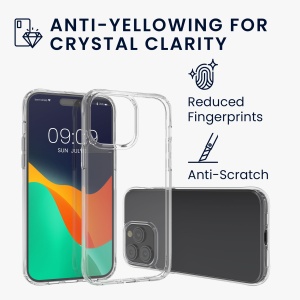 Husa Kwmobile pentru Samsung Galaxy S22 Plus, Transparent, Silicon, KWM000021LV001C - Img 5