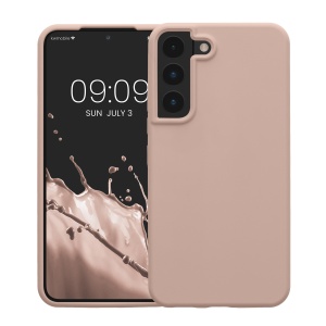 Husa Kwmobile pentru Samsung Galaxy S22, Roz deschis, Silicon, KWM000014GR075C - Img 2