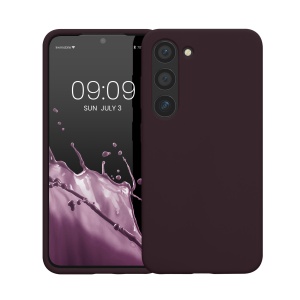 Husa Kwmobile pentru Samsung Galaxy S23, Violet inchis, Silicon, 60273.114 - Img 2
