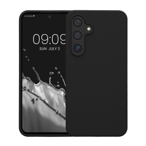 Husa Kwmobile pentru Samsung Galaxy S24 FE, Negru, Silicon, KWM000021WA001C - Img 2