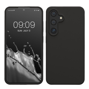 Husa Kwmobile pentru Samsung Galaxy S24, Gri inchis, Silicon, KWM000021KW019C - Img 1