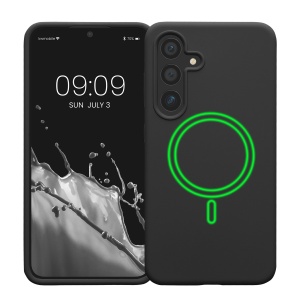 Husa Kwmobile pentru Samsung Galaxy S24, Negru, Silicon, KWM000021RH001C - Img 2