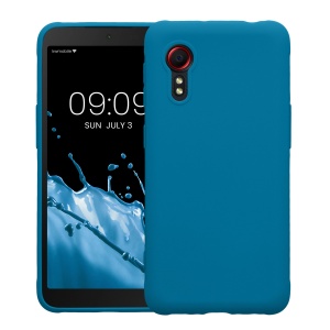 Husa Kwmobile pentru Samsung Galaxy Xcover 5, Albastru, Silicon, 54536.228 - Img 2