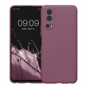 Husa Kwmobile pentru Vivo Y72 5G, Silicon, Violet, 59095.167 - Img 2