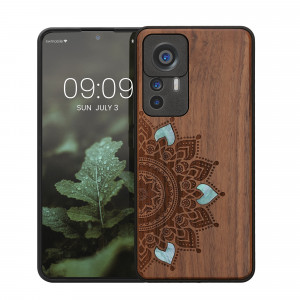 Husa Kwmobile pentru Xiaomi 12T/12T Pro, Multicolor, Lemn/Silicon, 60150.09 - Img 2