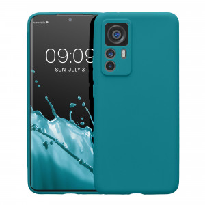 Husa kwmobile pentru Xiaomi 12T , Silicon, Albastru, 60151.57 - Img 2
