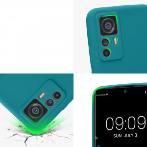 Husa kwmobile pentru Xiaomi 12T , Silicon, Albastru, 60151.57 - Img 7