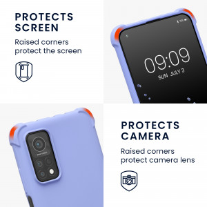Husa Kwmobile pentru Xiaomi Mi 10T/Mi 10T Pro, Silicon, Albastru, 54501.108 - Img 4