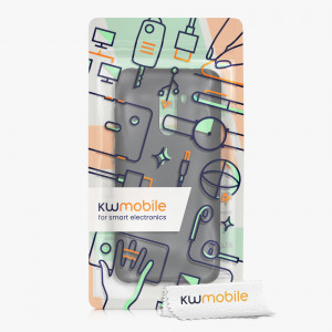 Husa kwmobile pentru Xiaomi Pocophone F1, Silicon, Gri, 46368.232 - Img 4