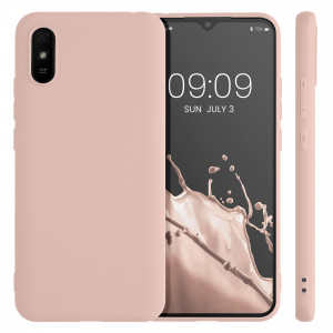 Husa Kwmobile pentru Xiaomi Redmi 9A/Redmi 9AT, Silicon, Roz, 52847.225 - Img 2