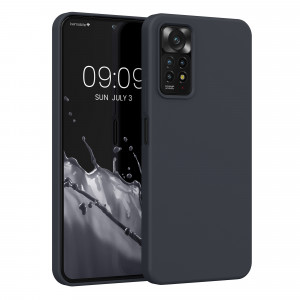 Husa Kwmobile pentru Xiaomi Redmi Note 11 Pro/Redmi Note 11 Pro 5G, Silicon, Negru, 57373.47 - Img 1