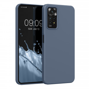 Husa kwmobile pentru Xiaomi Redmi Note 11 Pro/Redmi Note 11 Pro 5G/Redmi Note 12 Pro , Silicon, Gri, 57373.12 - Img 1