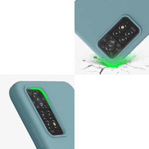 Husa kwmobile pentru Xiaomi Redmi Note 11 Pro/Redmi Note 11 Pro 5G/Redmi Note 12 Pro , Silicon, Verde, 57373.206 - Img 6