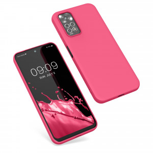 Husa Kwmobile pentru Xiaomi Redmi Note 11/Redmi Note 11s, Silicon, Roz, 57368.238 - Img 2
