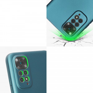 Husa kwmobile pentru Xiaomi Redmi Note 11/Redmi Note 11S, Silicon, Albastru, 58651.251 - Img 8