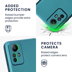 Husa Kwmobile pentru Xiaomi Redmi Note 12S, Albastru, Silicon, KWM000018CN004C - Img 3