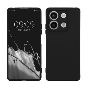 Husa Kwmobile pentru Xiaomi Redmi Note 13, Negru, Silicon, KWM000020OB001C - Img 1