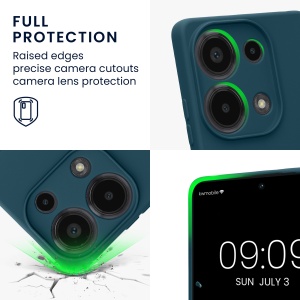 Husa Kwmobile pentru Xiaomi Redmi Note 13 Pro, Albastru, Silicon, KWM000020NZ004C - Img 4