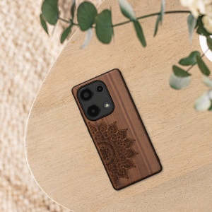Husa Kwmobile pentru Xiaomi Redmi Note 13 Pro, Maro, Lemn, KWM000020NA002C - Img 5