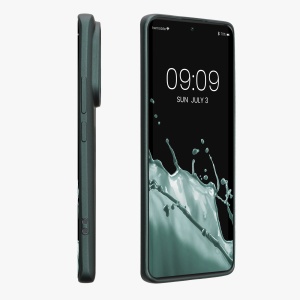 Husa Kwmobile pentru Xiaomi Redmi Note 13 Pro Plus 5G, Verde, Silicon, KWM000020KJ002C - Img 3