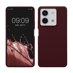 Husa Kwmobile pentru Xiaomi Redmi Note 13, Visiniu, Silicon, KWM000020LM004C - Img 1