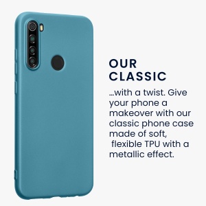 Husa Kwmobile pentru Xiaomi Redmi Note 8, Albastru, Silicon, KWM000010LR005C - Img 3
