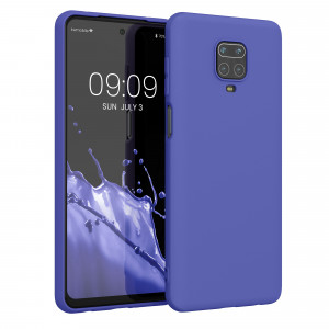Husa Kwmobile pentru Xiaomi Redmi Note 9S/Redmi Note 9 Pro/Redmi Note 9 Pro Max, Silicon, Albastru, 52140.234 - Img 1