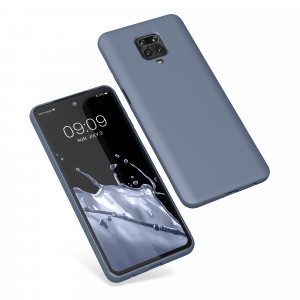 Husa Kwmobile pentru Xiaomi Redmi Note 9S/Redmi Note 9 Pro/Redmi Note 9 Pro Max, Silicon, Albastru, 56562.12 - Img 2