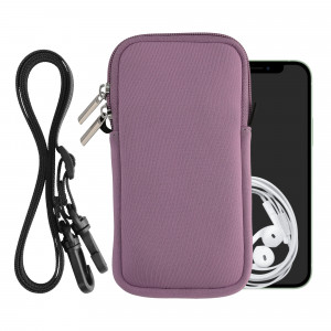Husa Kwmobile Universala XXL - 7", Neopren, Mov, 58700.5.108 - Img 1