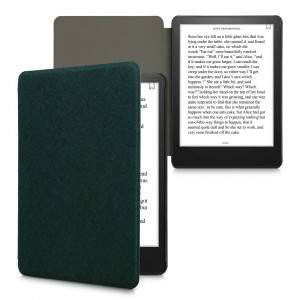 Husa pentru Amazon Kindle Paperwhite 11, Kwmobile, Verde, Textil, 56259.78 - Img 2